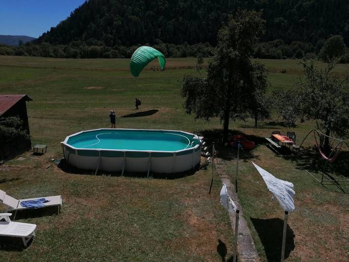 Gîte pour 6 personnes, avec vue ainsi que jardin et piscine à Fellering - 2