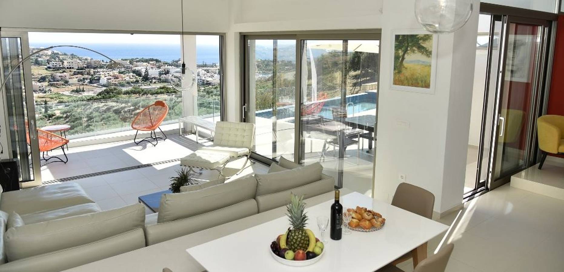 Elite Crete Villa  | Villa Antheklia | 3 Bedroom Sea View | Private Pool  |Aghia Pelagia in Agia Pelagia, Achlada