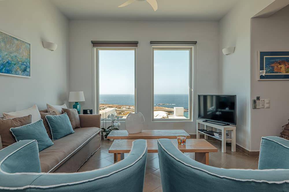 Aqua retraite in Paros met privé zwembad, prachtig zeezicht, vlakbij zandstranden in Parasporos, Paros