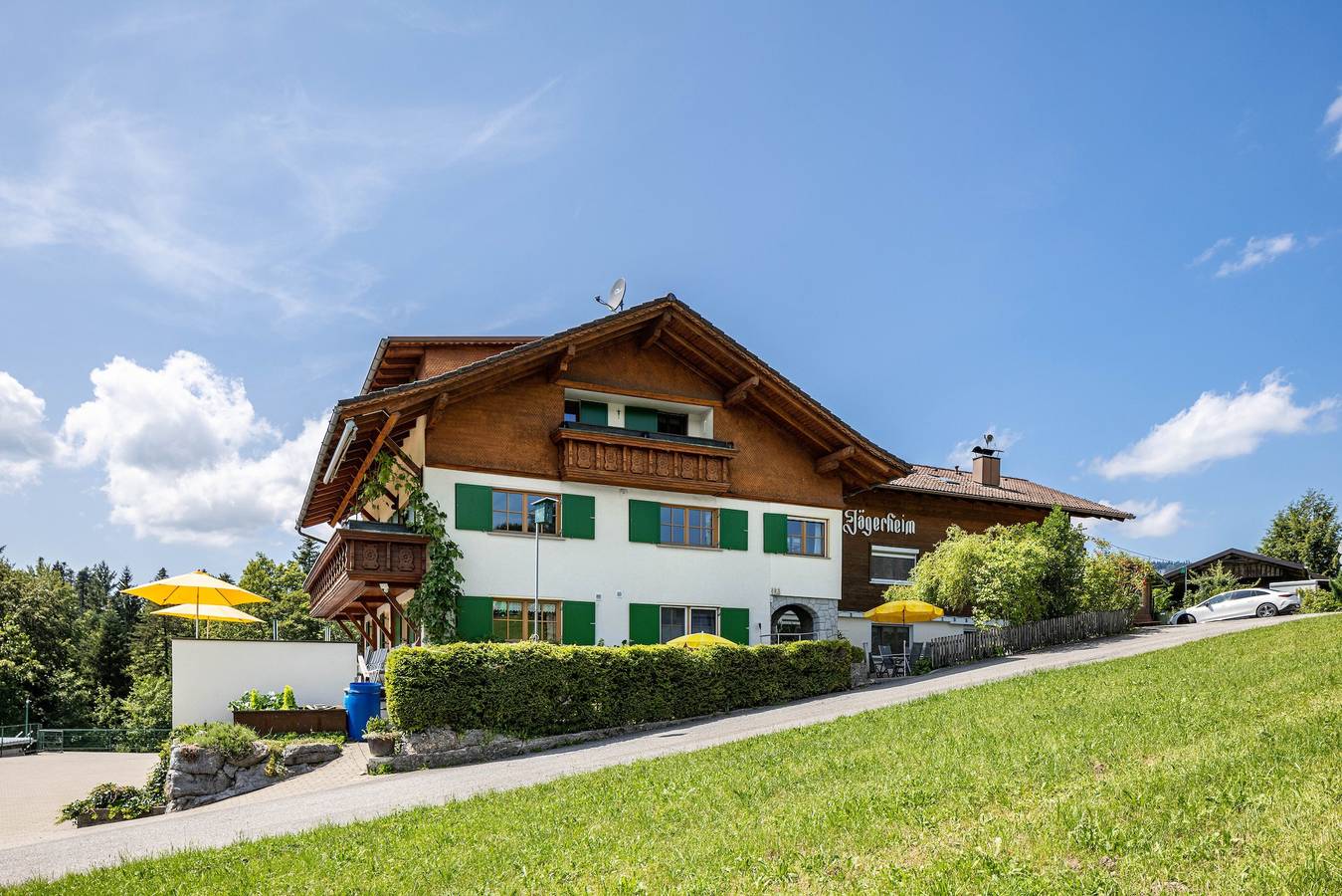 Ganze Wohnung, Apartment 'Kojen' mit Bergblick, Gemeinschaftsgarten und Wlan in Krumbach (Vorarlberg), Bodensee-Vorarlberg