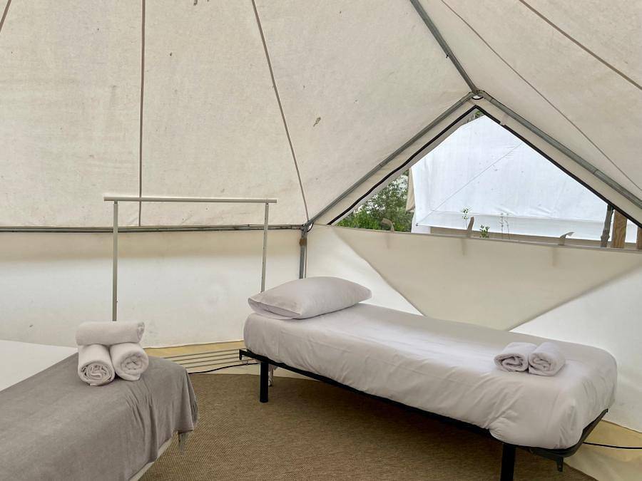 Wecamp Santa Cristina - Zelt 2 personen - Bell Tent Plus in Santa Cristina d'Aro, Costa Brava
