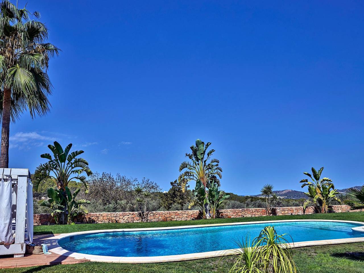 Villa 'Cas Hespero' with Sea View, Wi-Fi and Air Conditioning in Sant Antoni de Portmany, West Ibiza
