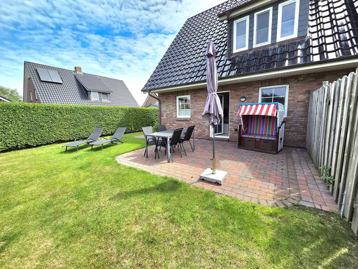 Ferienhaus für 5 Personen, mit Terrasse und Ausblick in Borgsum - 2