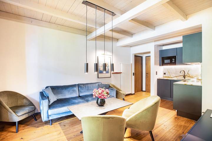 Appartamento intero, Appartamento "Kraidlhof Designapartment Veronika" con vista sulle montagne, piscina e Wi-Fi in Cortaccia sulla Strada del Vino, Alpi della Val di Non