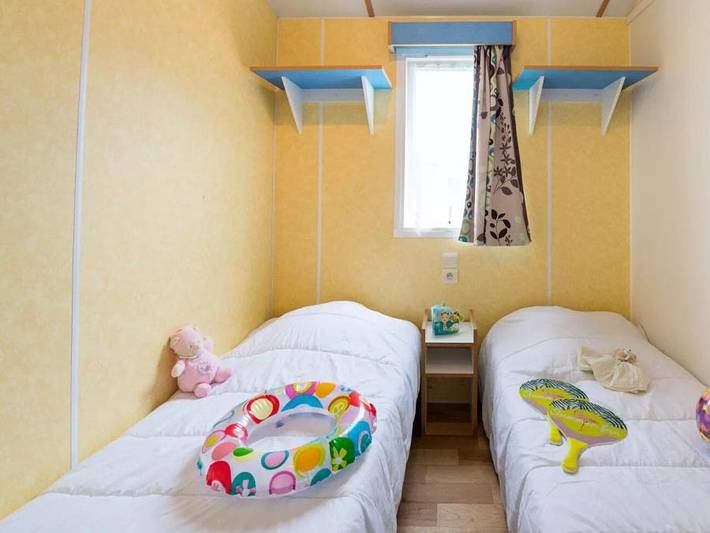 Mobil home pour 2 personnes, avec bassin pour enfant à Assérac - 4