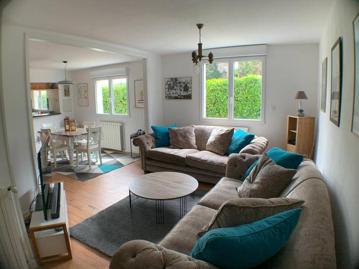 Maison de vacances pour 6 personnes, avec vue et jardin