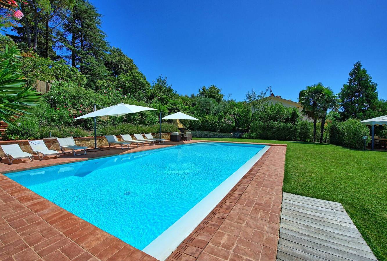 Villa für 4 Personen mit Balkon in Tavarnelle Val di Pesa, Barberino Tavarnelle