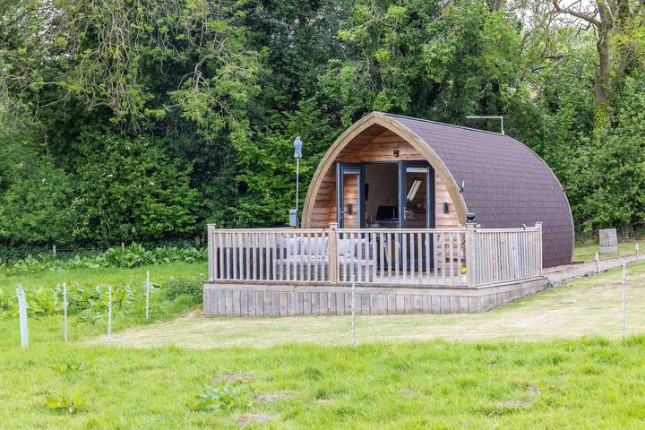 Glamping für 2 Personen, mit Terrasse und Garten in England - 2