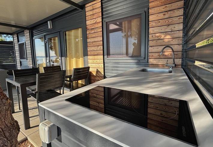 Camping für 4 Personen, mit Terrasse und Ausblick in Drage (Pakoštane) - 2