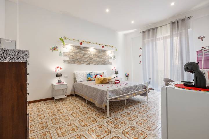 Casa de huéspuedes para 4 personas, con balcón en Sicilia