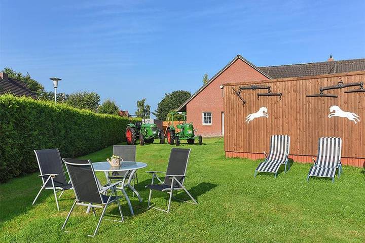 Ferienwohnung für 3 Personen, mit Garten und Ausblick in Holtgast - 3