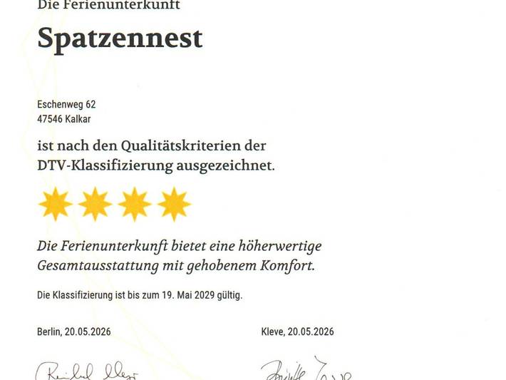 Ganze Ferienwohnung, Ferienwohnung Spatzennest Kalkar - Spatzennest in Kalkar, Niederrhein