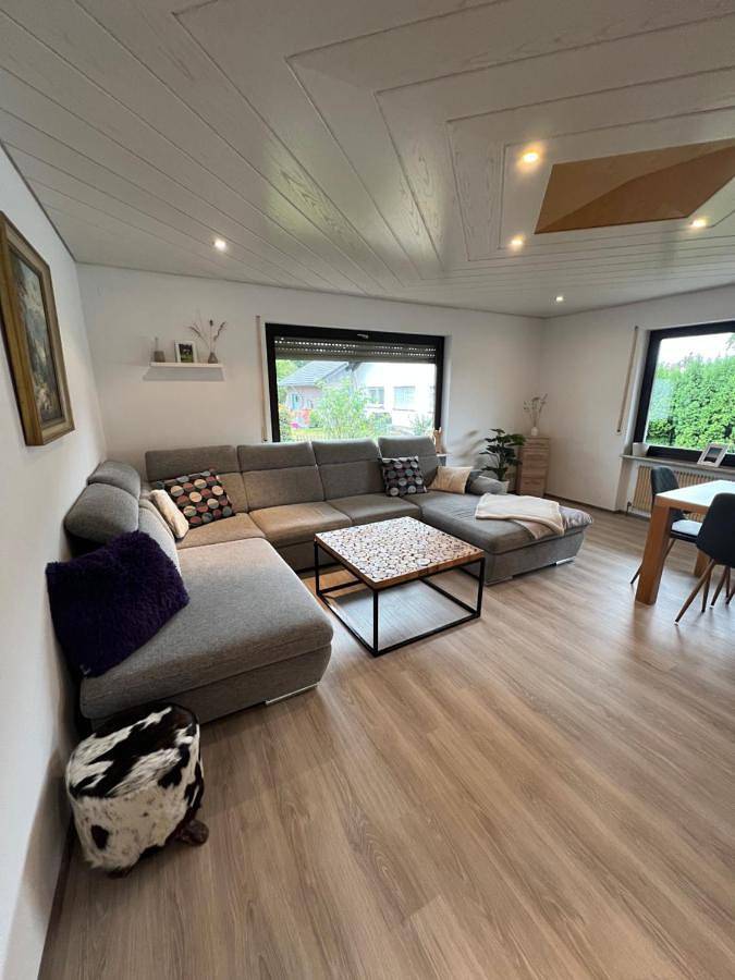 Ferienwohnung für 5 Personen, mit Terrasse und Garten in Seewald