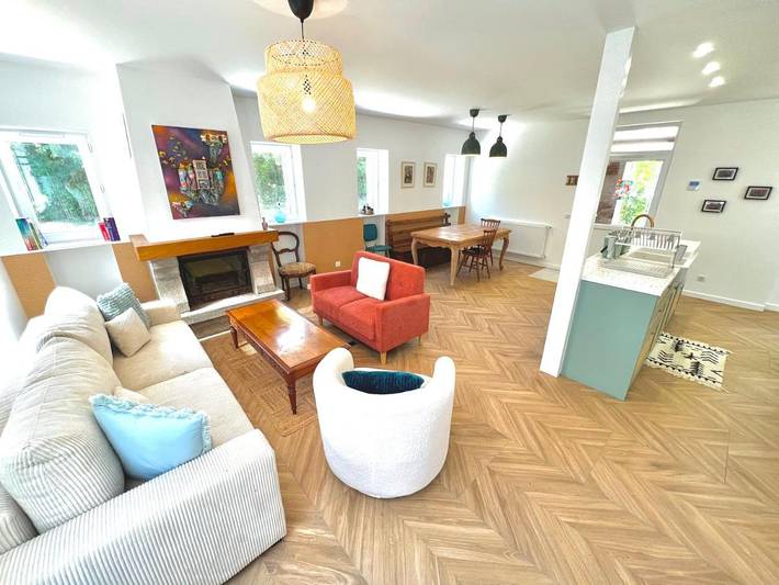 Location de vacances pour 6 personnes, avec terrasse à Pleuven