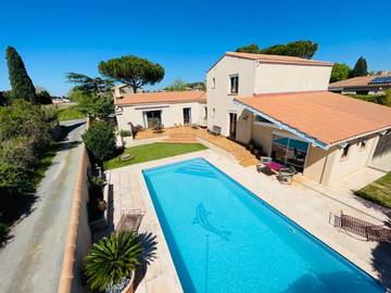 Maison d’hôte pour 2 personnes, avec piscine et jardin à Villeneuve-lès-Béziers