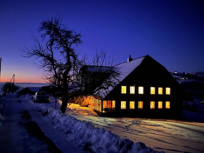 Ferienhaus für 6 Personen, mit Ausblick und Garten sowie Terrasse, mit Haustier - 1