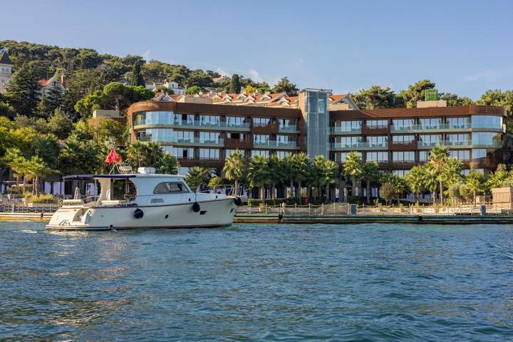 Resort für 4 Personen, mit Whirlpool und Pool sowie Sauna und Garten in der Türkei