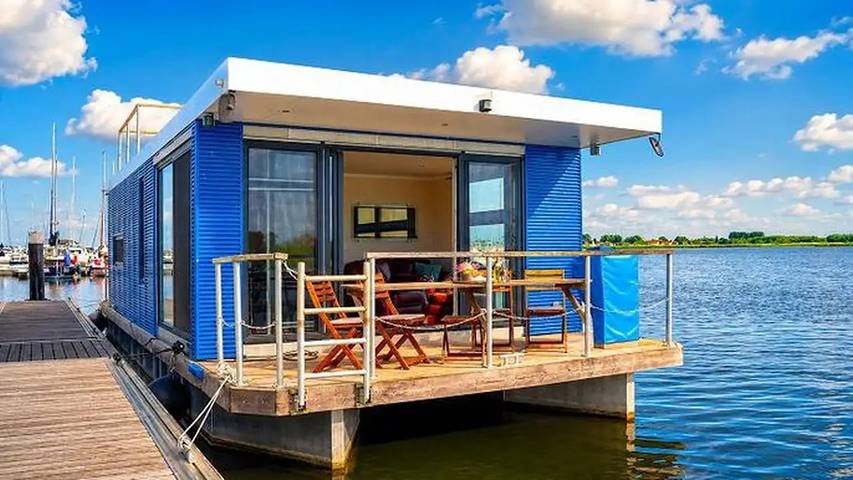 Boot für 4 Personen, mit Balkon in Kröslin - 2