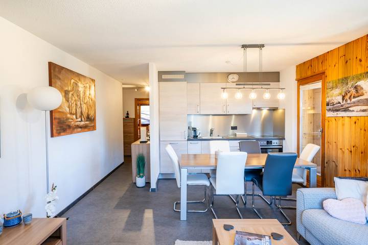 Gîte pour 6 personnes, avec balcon/terrasse et balcon à Hérémence - 3