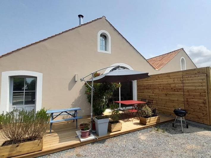Ferienhaus für 8 Personen, mit Terrasse und Garten