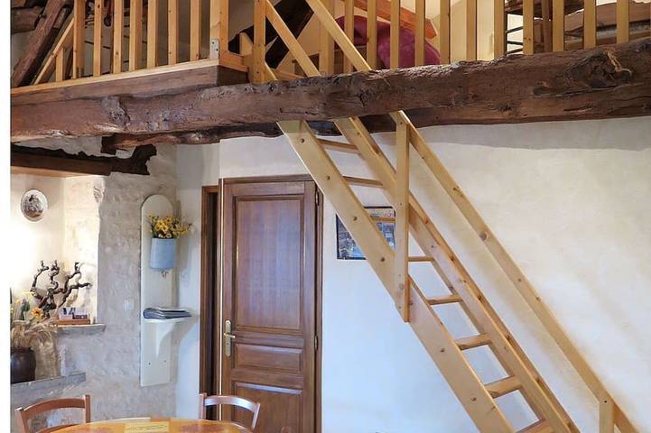 Maison de vacances pour 4 personnes, avec jardin à Lalbenque