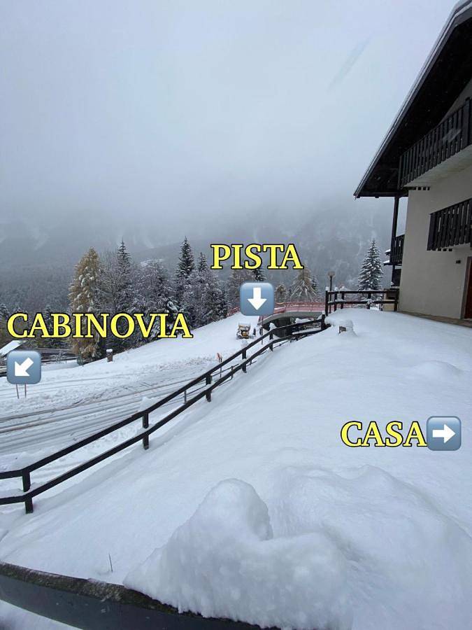 Appartamento per 7 persone, con Balcone e Terrazza nonché Giardino e Panorama a Folgarida