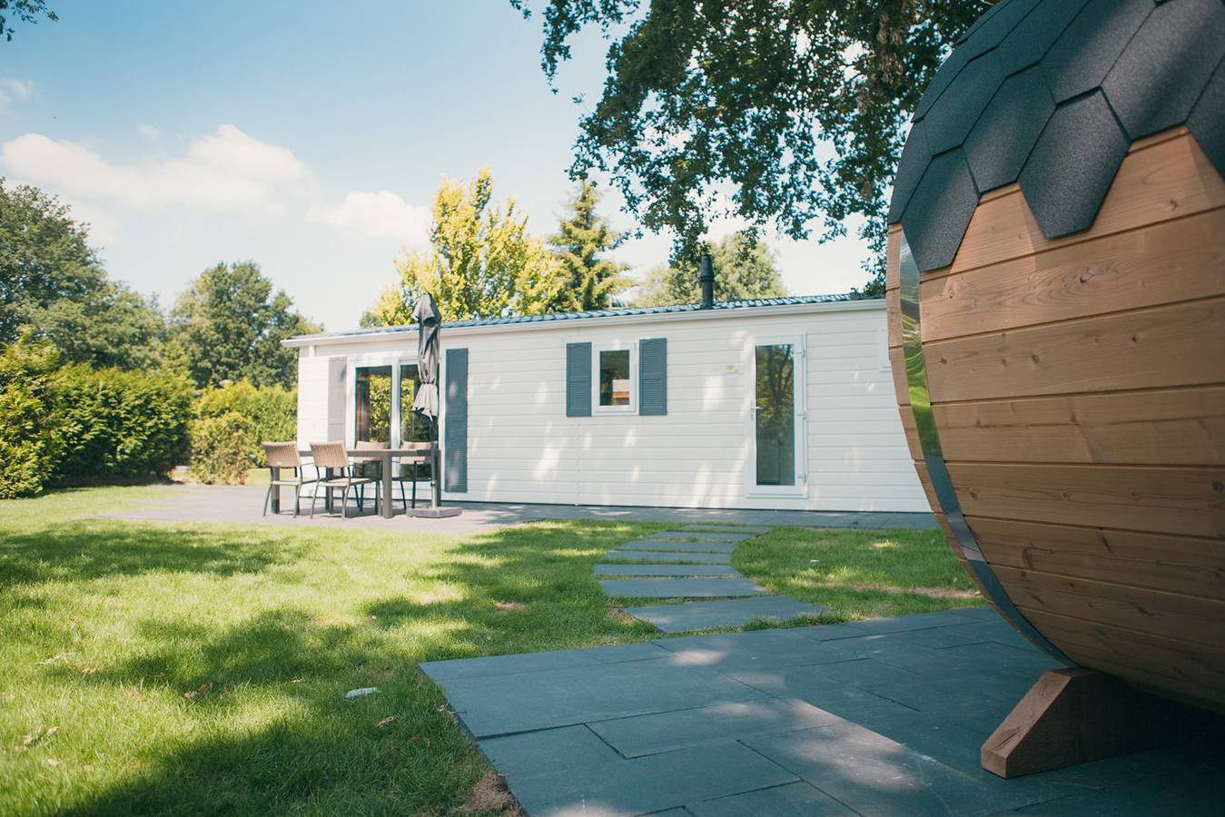 Recreatiepark De Boshoek — Veluwelodge met sauna | 4 personen in Veluwe