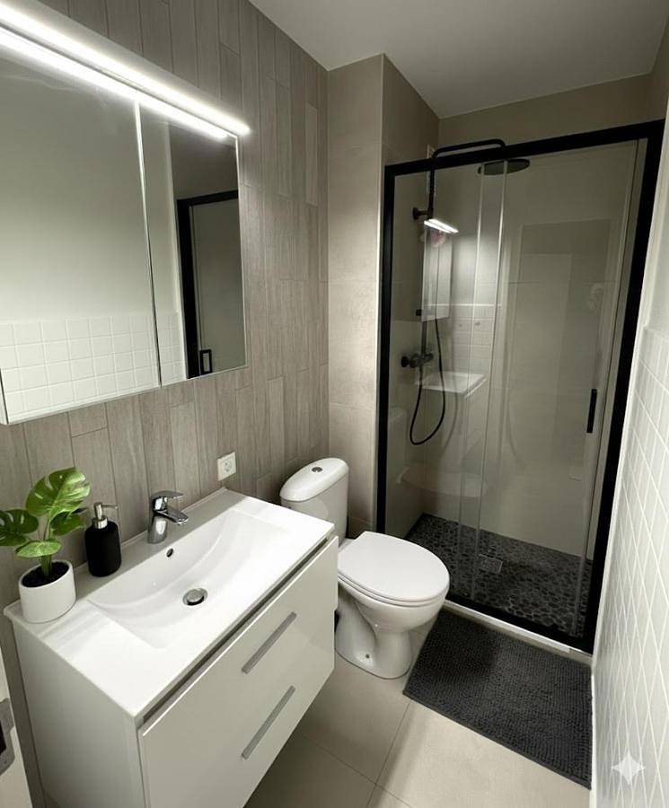 Appartement entier, Cozy studio avec balcon aux portes de Genève in Ambilly, Région de Saint-Julien-en-Genevois