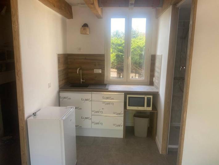 Appartement de vacances pour 2 personnes, avec jardin