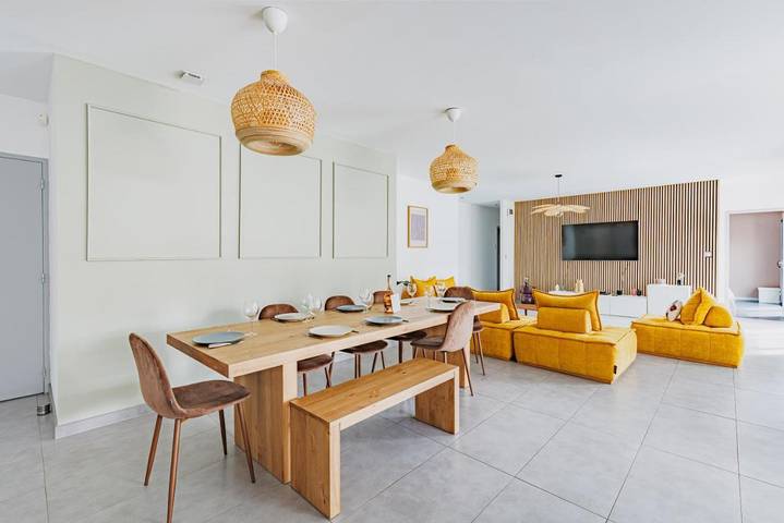 Location de vacances pour 10 personnes, avec piscine à Mios - 3