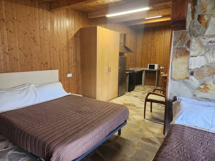 Chambre pour 3 personnes, avec jardin - 1