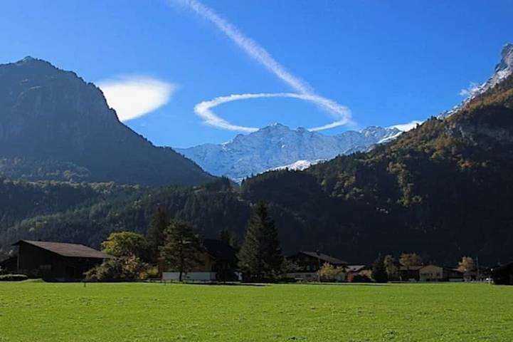 Ferienwohnung für 4 Personen, mit Terrasse und Garten, mit Haustier im Berner Oberland
