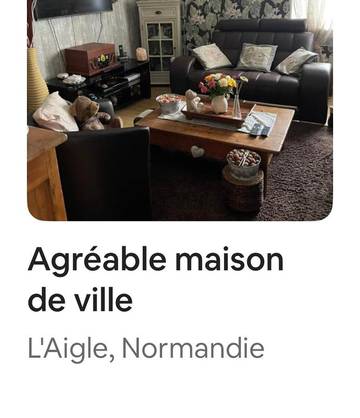 Gîte pour 2 personnes à L'Aigle