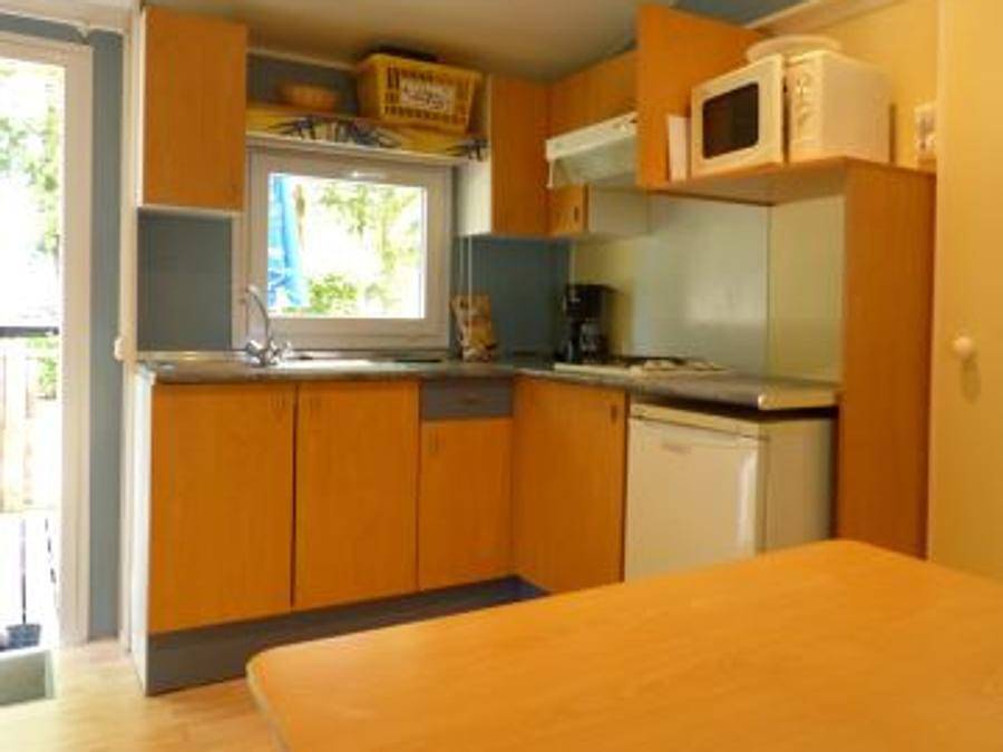 Flower Camping les Nauves - Mobilhome 4 personnes - Standard 24 m² in Belvès, Périgord Noir