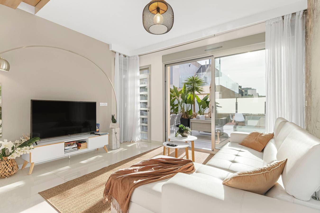 Villa „Del Mar 16“ mit Meerblick, Wlan und Klimaanlage in Pueblo Latino, Pilar de la Horadada