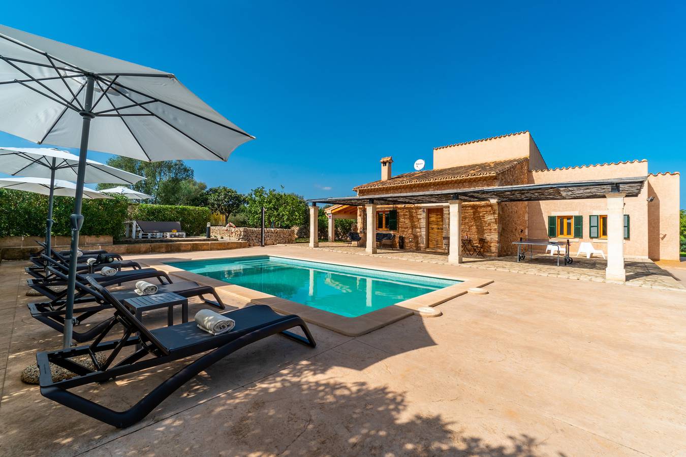 Casa de vacaciones para 6 personas con terraza in Sineu, Interior de Mallorca