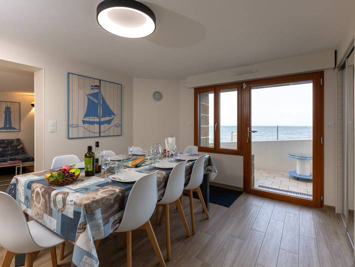 Gîte pour 6 personnes, avec terrasse et jardin dans Havre de Rothéneuf - 3