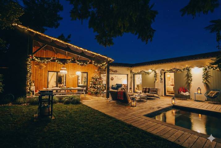 Villa pour 10 personnes, avec piscine ainsi que terrasse et jardin sur l' Île de Ré