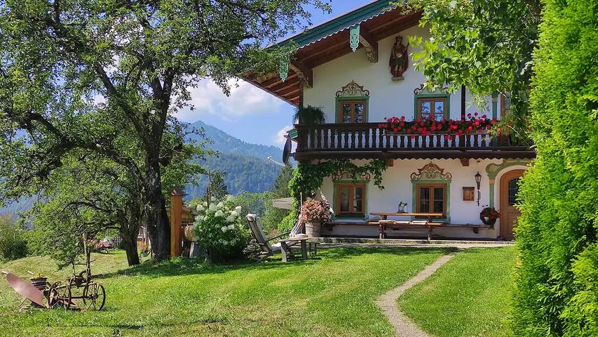 Ferienwohnung für 4 Personen, mit Terrasse und Garten