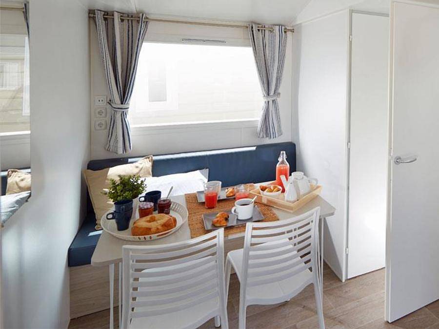 Camping Moulin de David - Mobilheim 4 personen - Evo 24 24m² 2 Schlafzimmer (Samstag bis Samstag) - Neuheit 2020 in Gaugeac, Périgord Pourpre