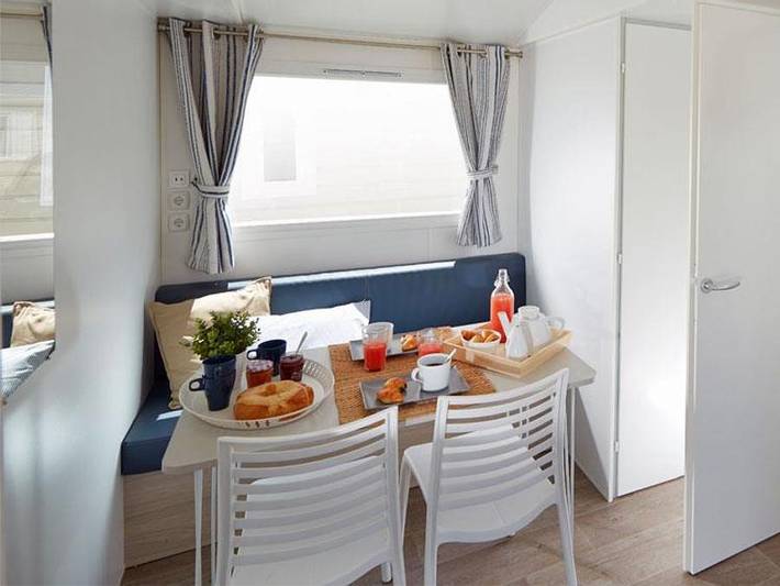 Camping Moulin de David - Mobilheim 4 personen - Evo 24 24m² 2 Schlafzimmer (Samstag bis Samstag) - Neuheit 2020 in Gaugeac, Périgord Pourpre