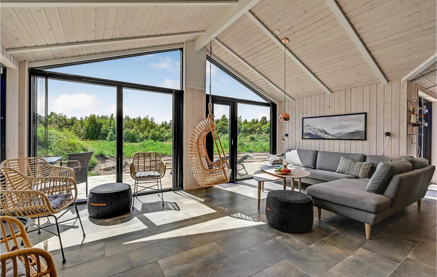 Ferienhaus für 13 Personen mit Terrasse in Ikast-Brande