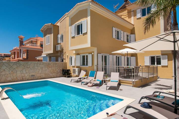 Villa pour 8 personnes, avec Balcon ainsi que Terrasse et Jardin à Maspalomas