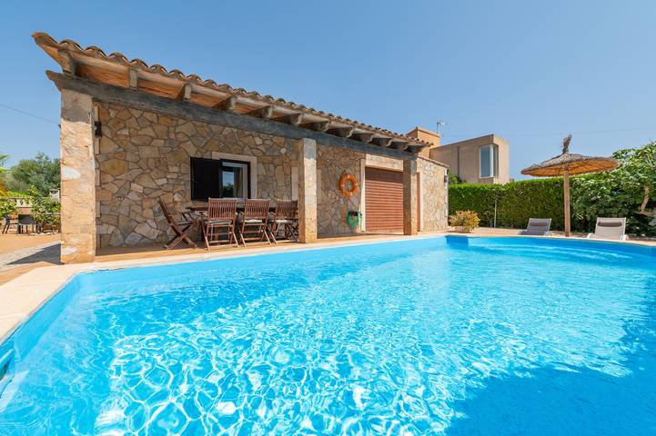 Ferienhaus für 7 Personen, mit Garten und Pool in Portocolom - 4
