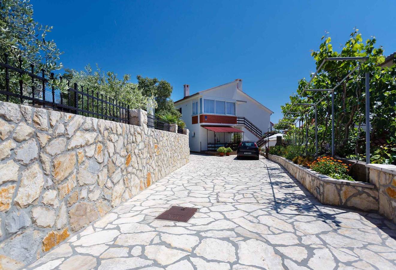 Cijeli apartman za odmor, Apartman za odmor za 4 osoba s vrt in Grad Krk, Krk