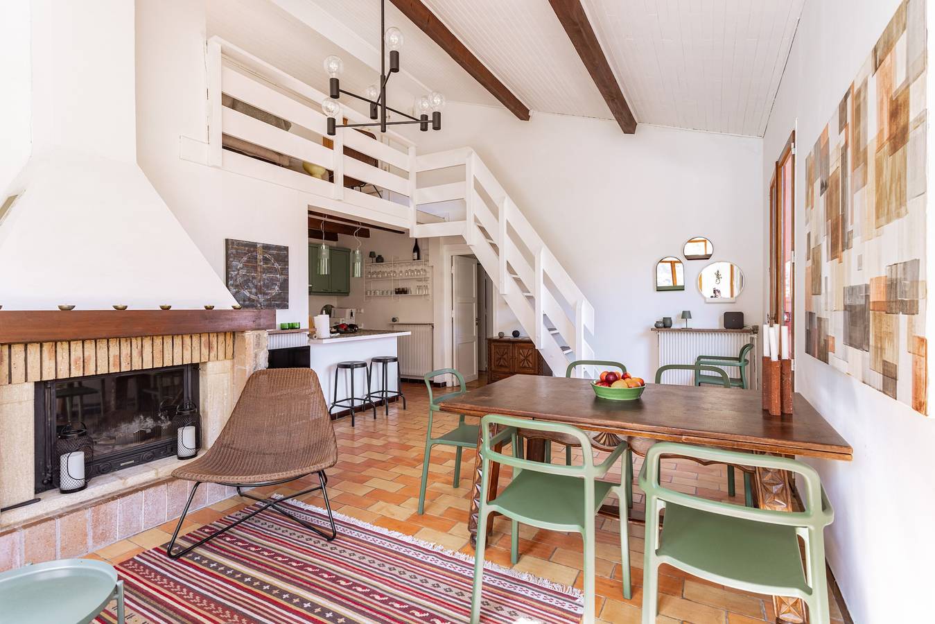 Casa Vermella con piscina y terraza in Sorède, Región Céret