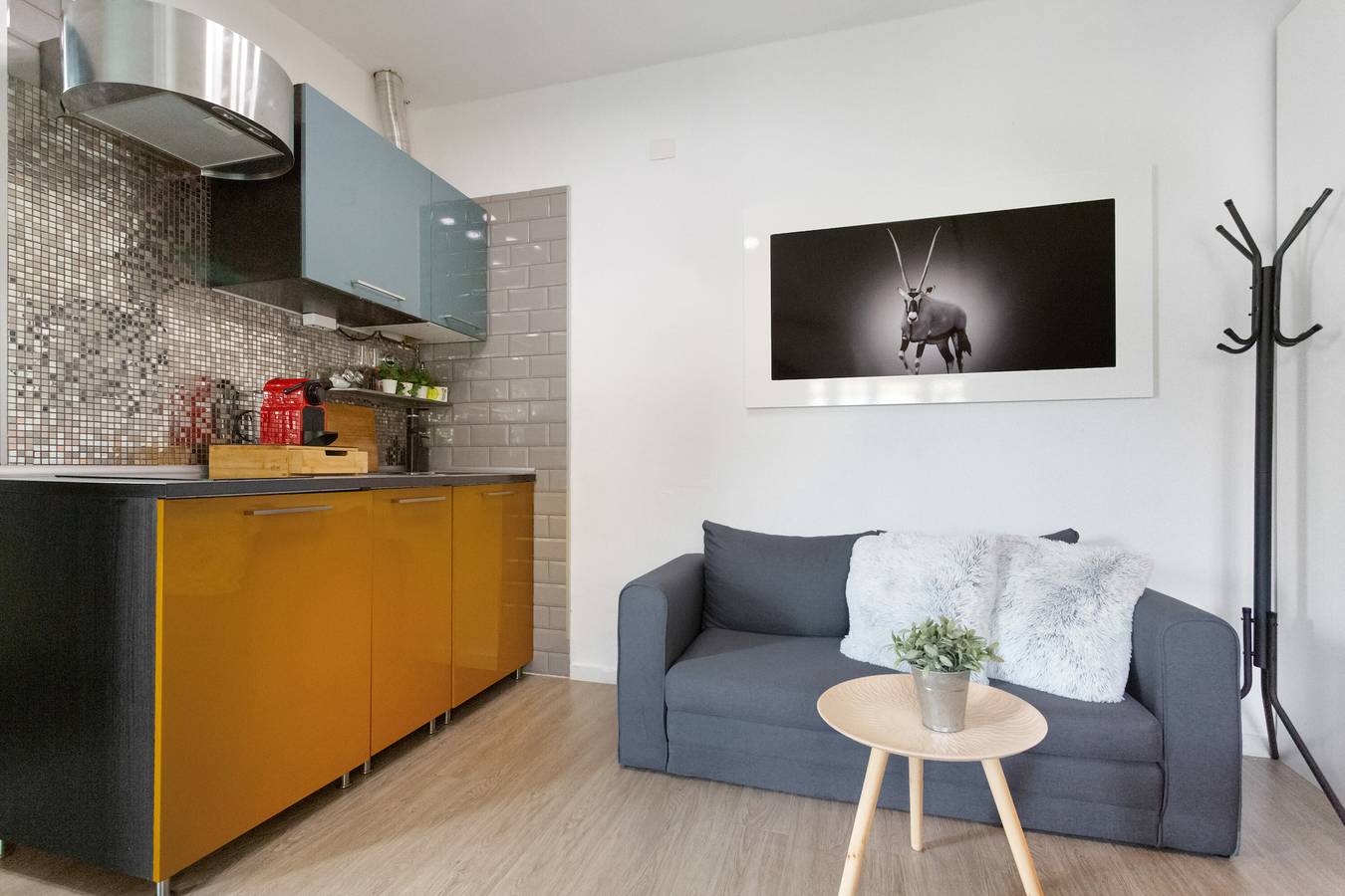 Entire apartment, Vacation Apartment 'Estudio Universidad En La Laguna' with Terrace, Shared Garden and Wi-Fi in MacKay (Canary Islands), San Cristóbal de La Laguna