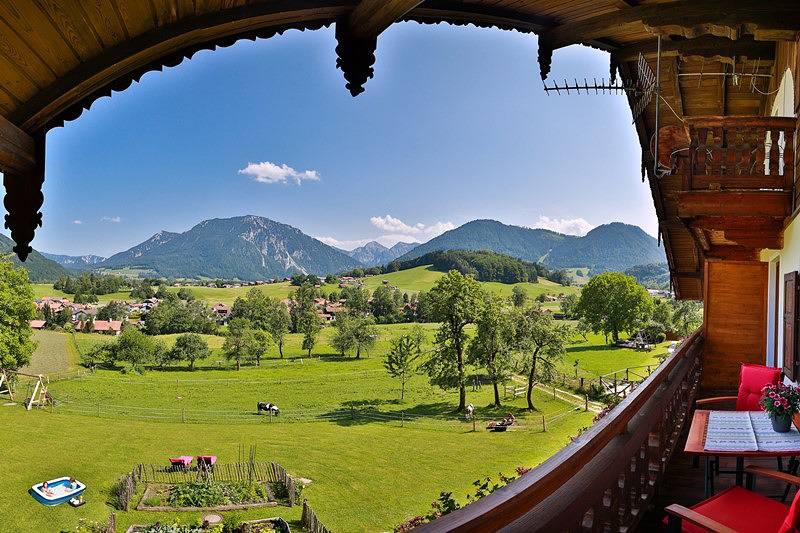 Ganze Ferienwohnung, Langerbauer-Hof inkl. Chiemgaukarte - Ferienwohnung Berg Stüberl, 65 qm, Balkon, 2 sep. Schlafzimmer, max. 4 Pers. in Ruhpolding, Bayerische Alpen