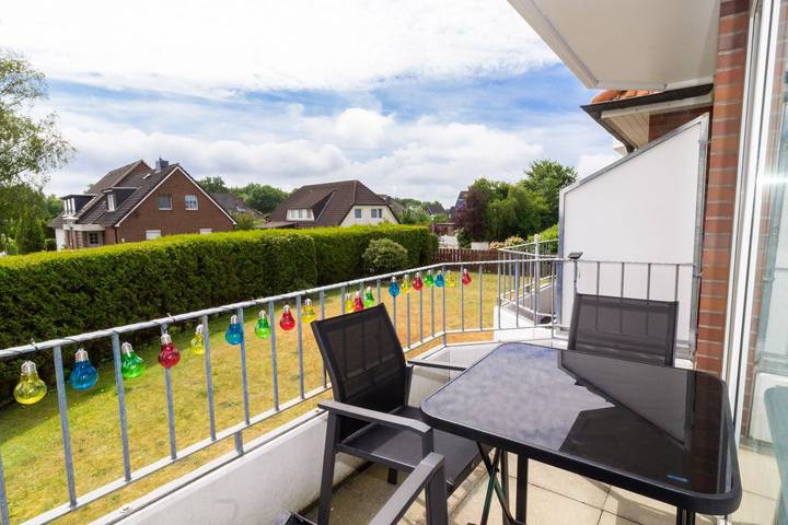 Ferienwohnung für 4 Personen, mit Balkon und Garten in Unterelbe - 2