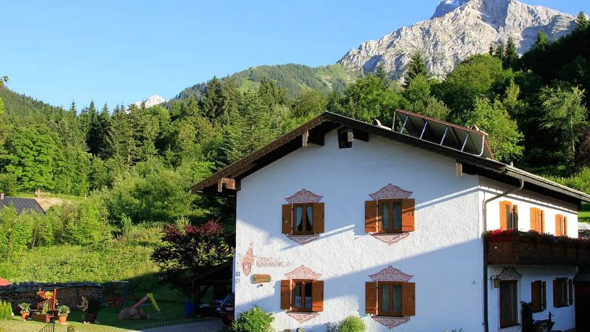 Ferienwohnung für 4 Personen, mit Garten und Terrasse sowie Sauna